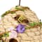 6.25" Beehive with Bees Spring Hanging Decoration